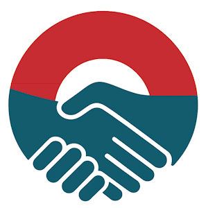 Atebion logo in red.