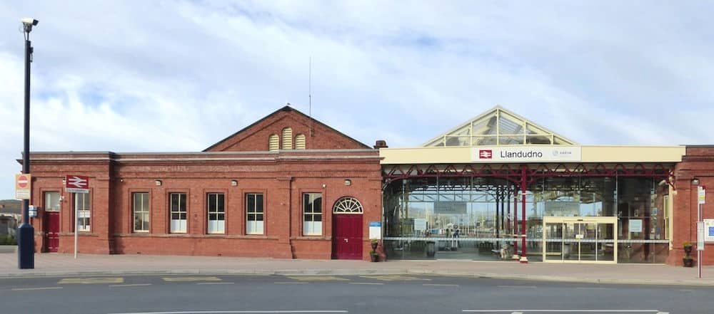 The Atebion community hub at Llandudon railway station.